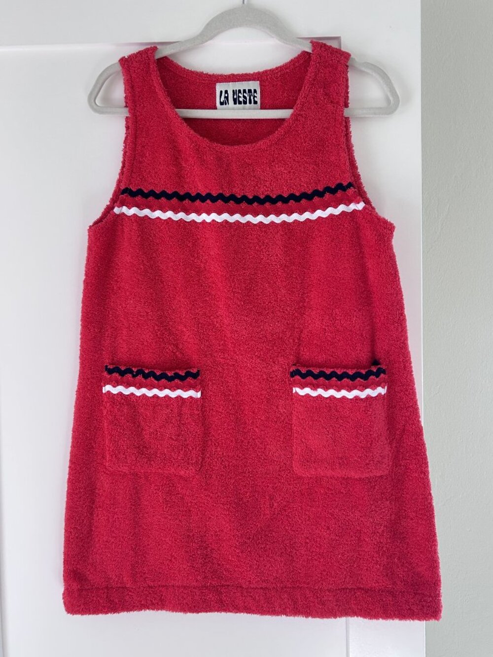 La Veste mini towel dress - red - Picture 2 of 5